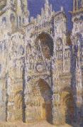 Claude Monet Rouen Cathedral in Brights Sunlight France oil painting artist